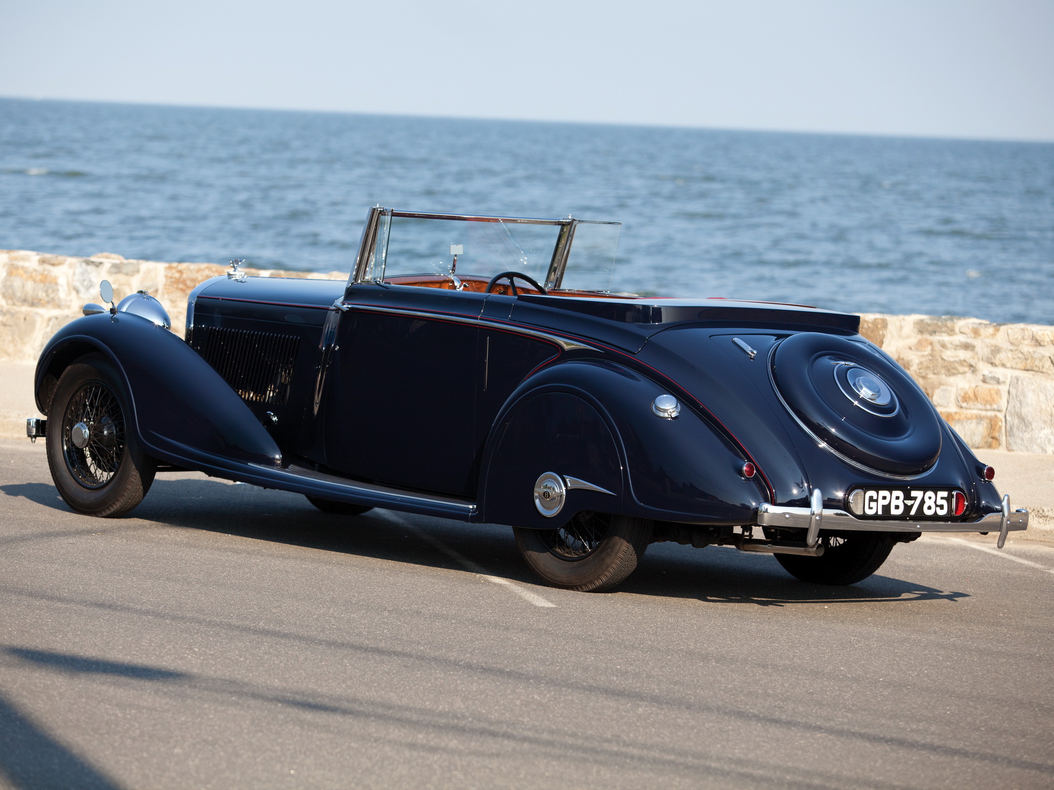 1937, Bentley, Concealed, Head, Coupe, By, Mulliner, Convertible, Retro, Luxury Wallpaper