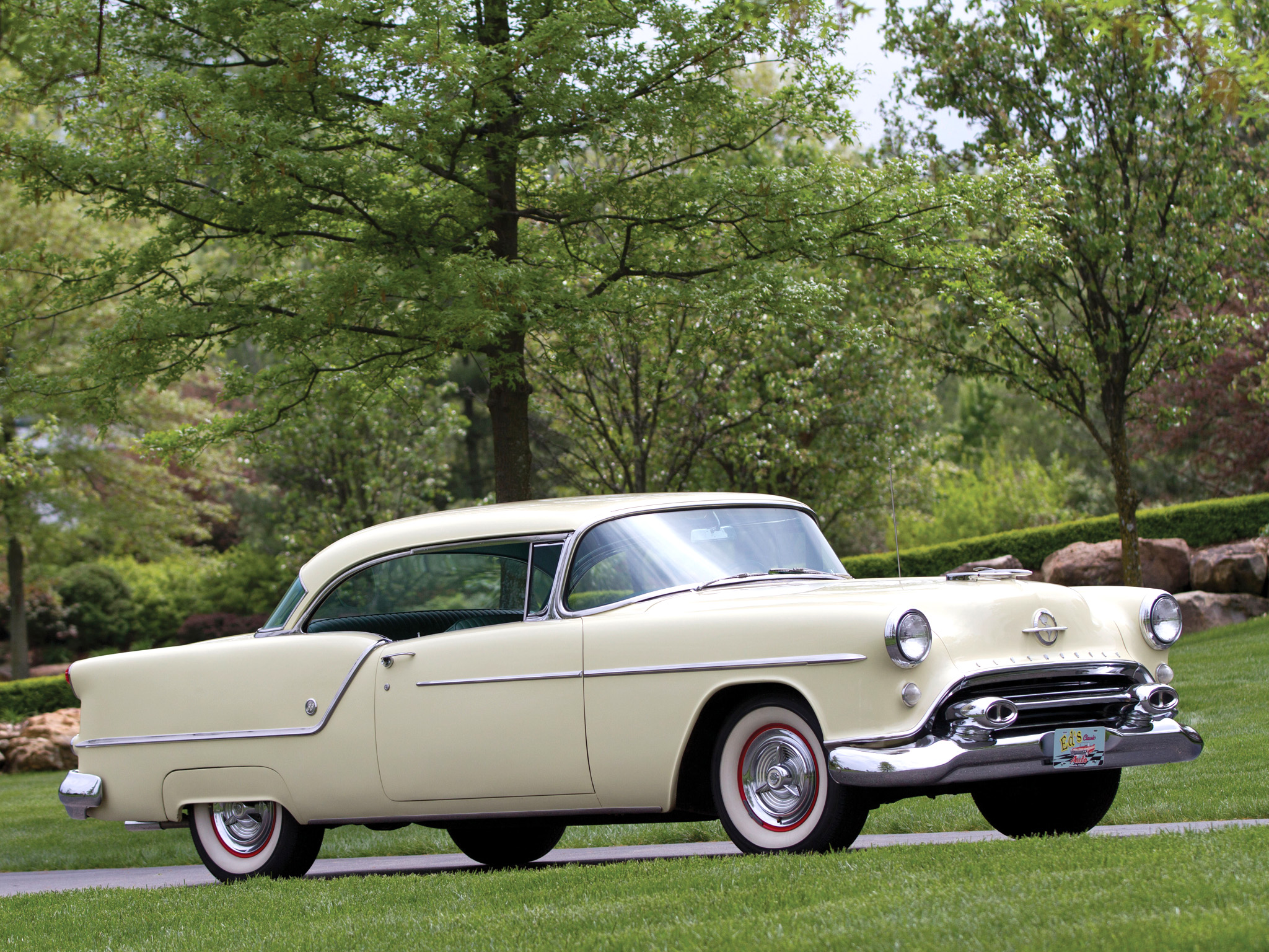 1954, Oldsmobile, Super, 88, Holiday, Coupe, Retro, 8 8 Wallpaper