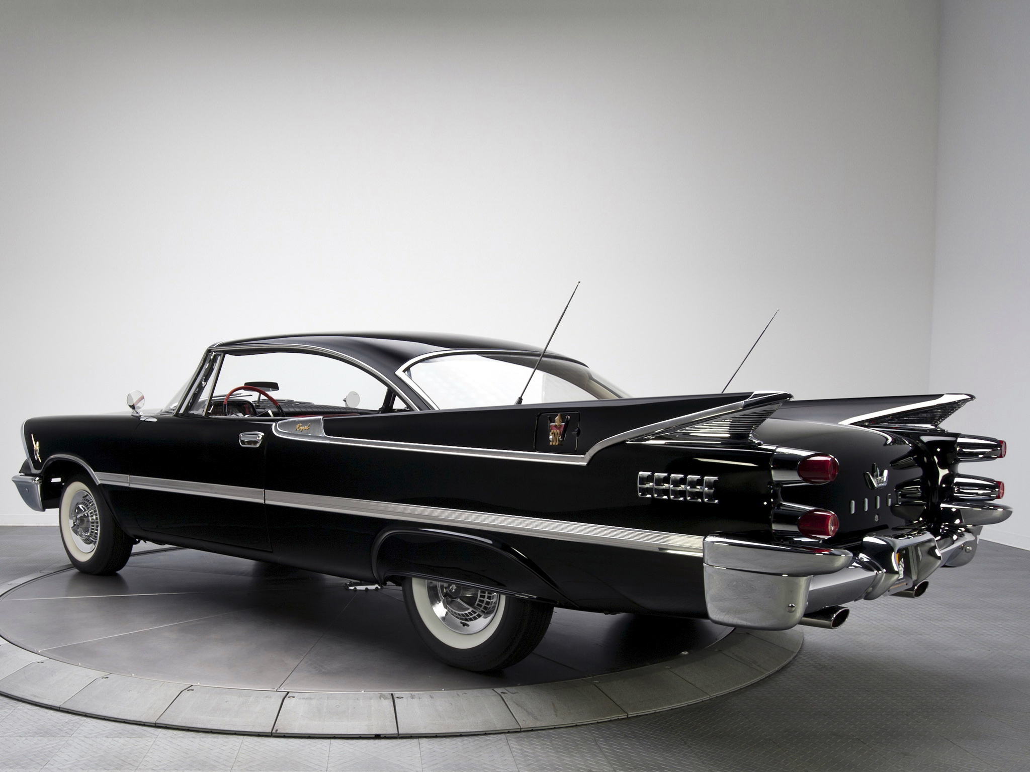 1959, Dodge, Royal, Lancer, D500, Hardtop, Coupe, Luxury, Retro Wallpaper