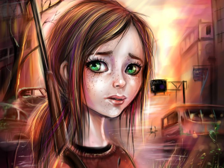 the, Last, Of, Us, Face, Glance, Little, Girls, Games, Girls, Apocalyptic, Sci fi HD Wallpaper Desktop Background