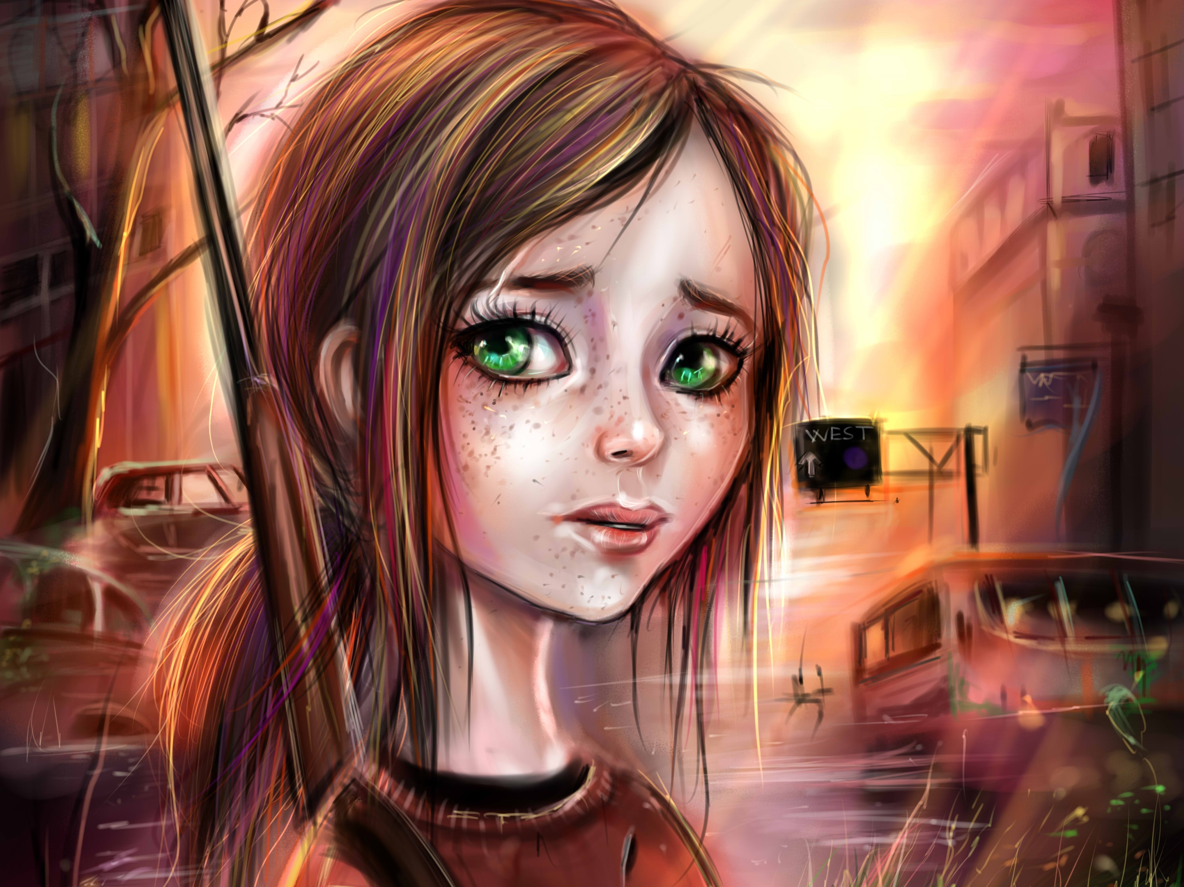 the, Last, Of, Us, Face, Glance, Little, Girls, Games, Girls, Apocalyptic, Sci fi Wallpaper