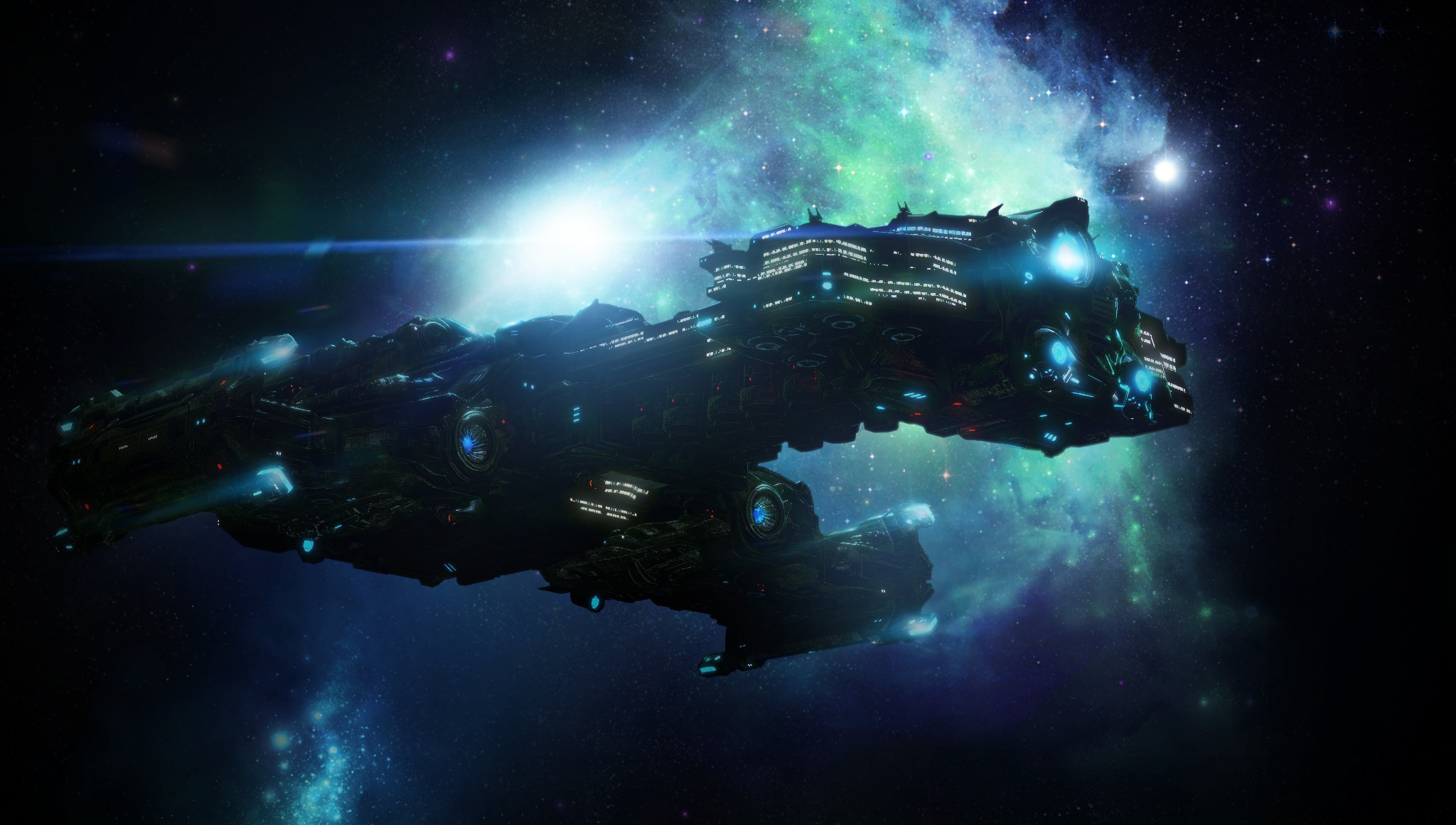 starcraft, Spaceship, Sci fi Wallpaper