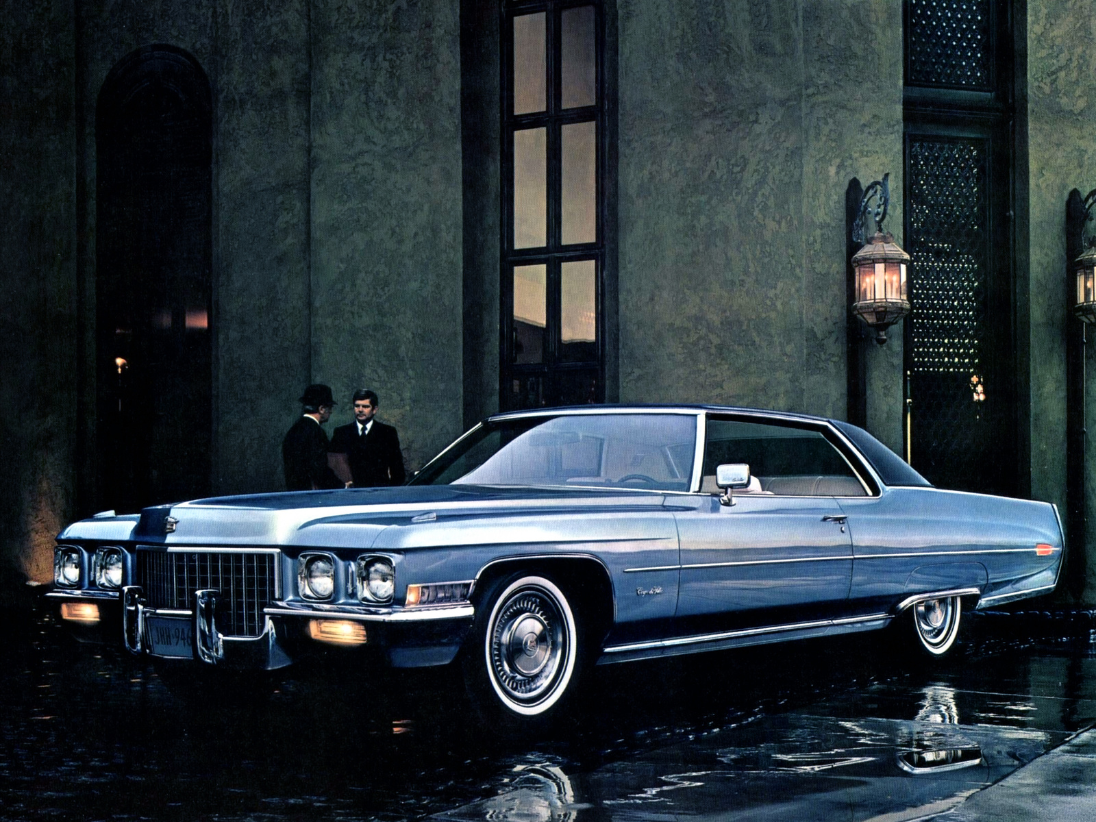 1971, Cadillac, Coupe, De, Ville,  68347j , Luxury, Classic, Hd Wallpaper