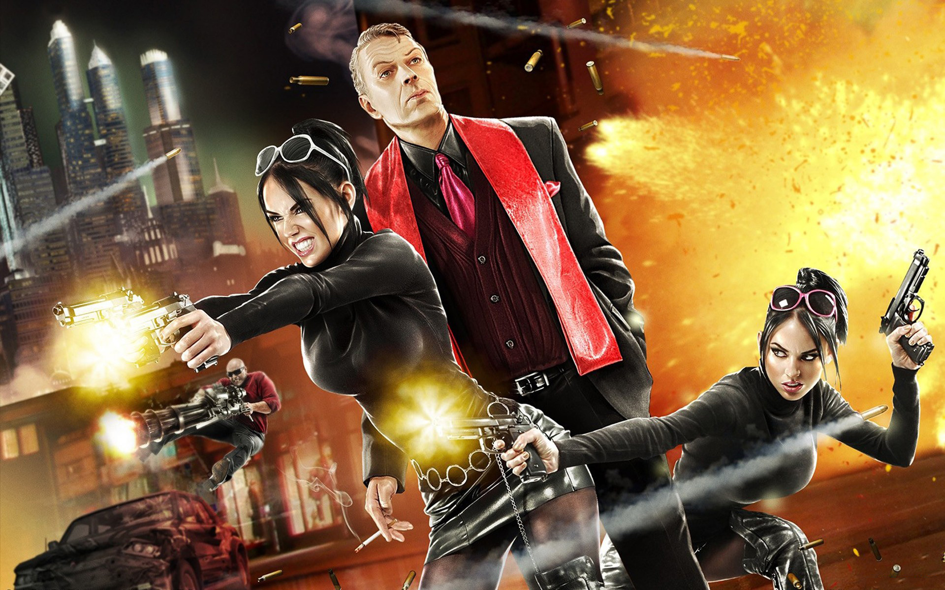 saints, Row, Game Wallpaper