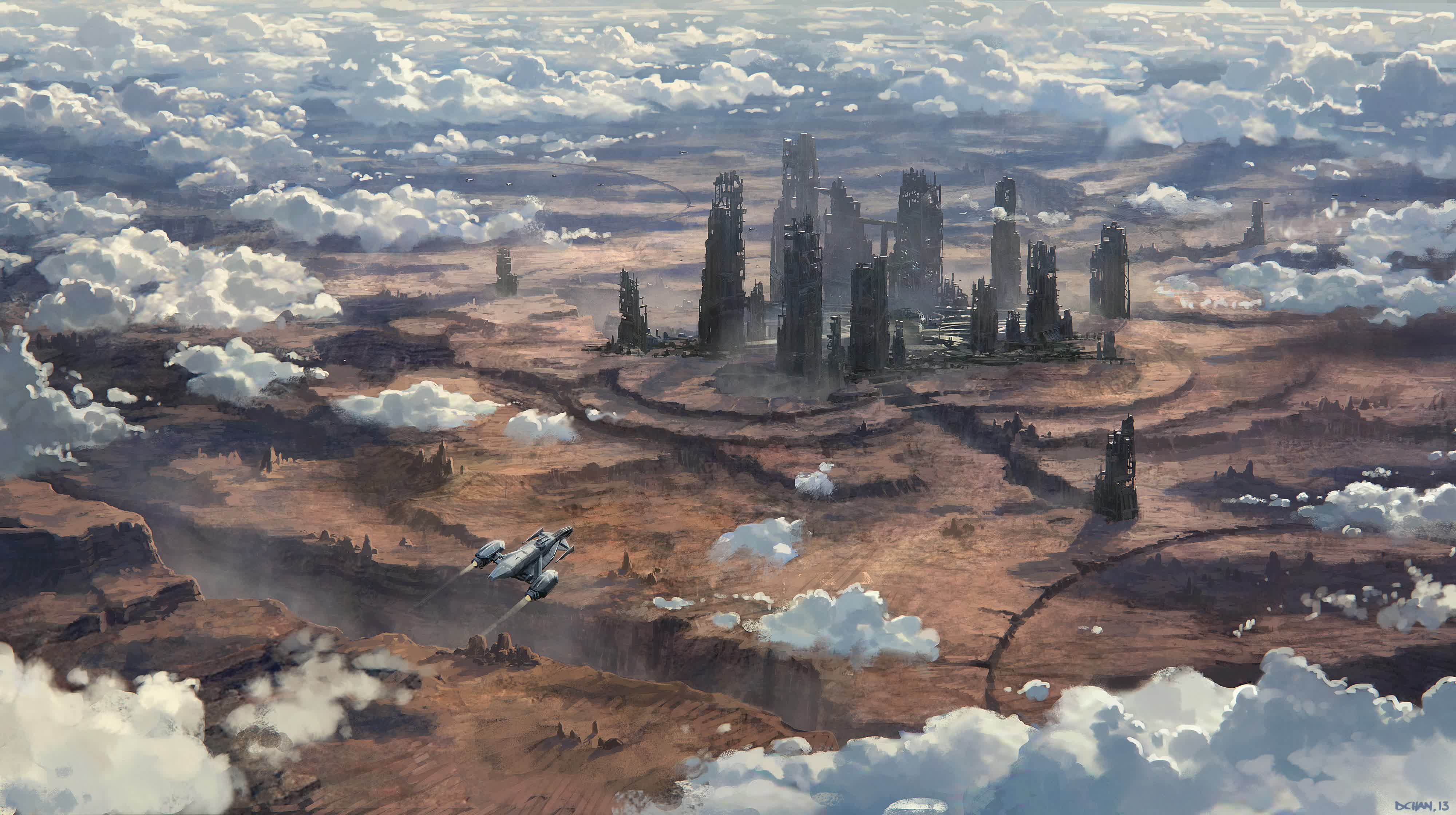 star, Citizen, Sci fi, Spaceship, Game, City Wallpaper