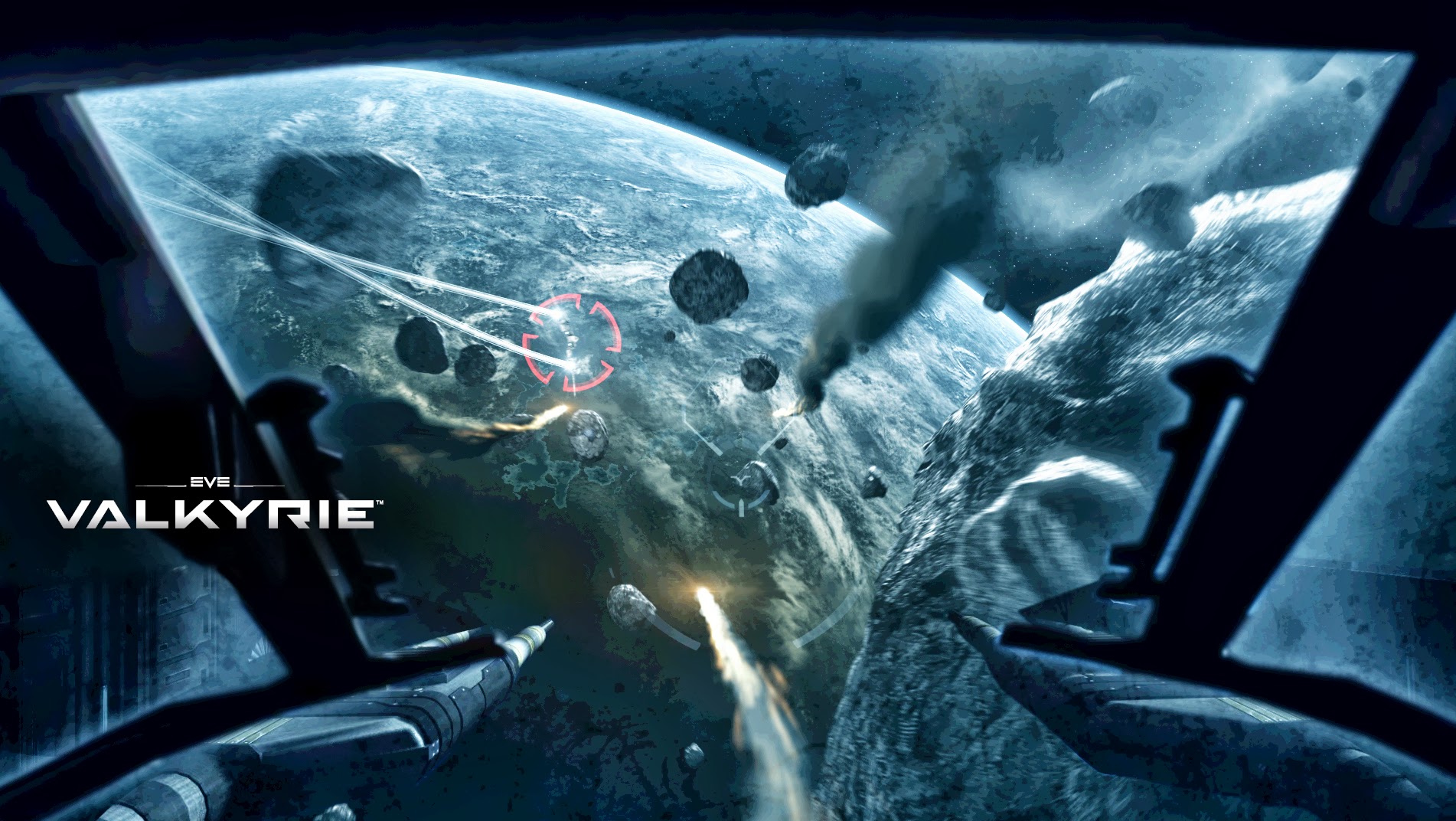 eve, Valkyrie, Sci fi, Game, Spaceship Wallpaper