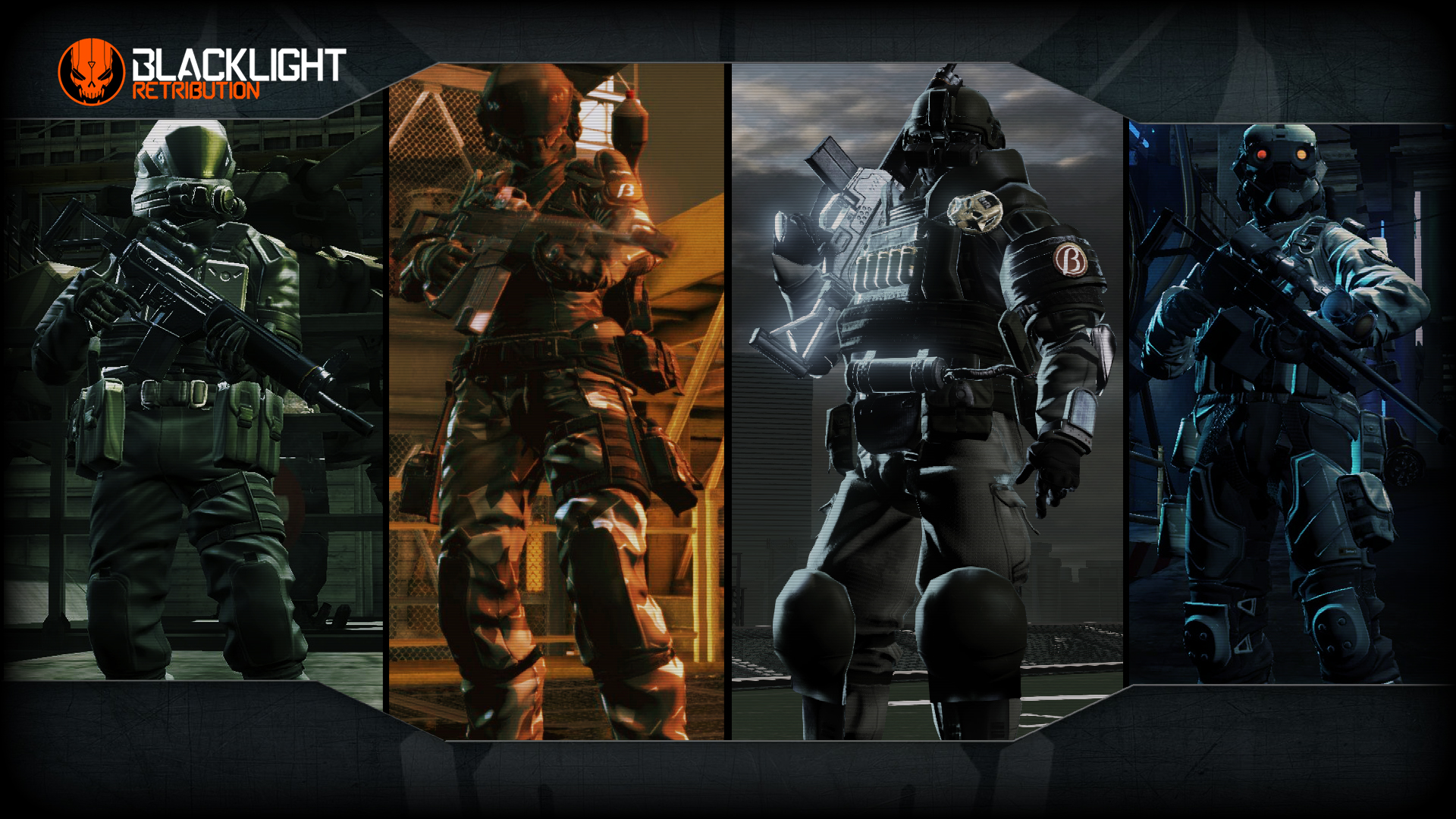 blacklight, Retribution, Sci fi, Game, Warrior Wallpaper