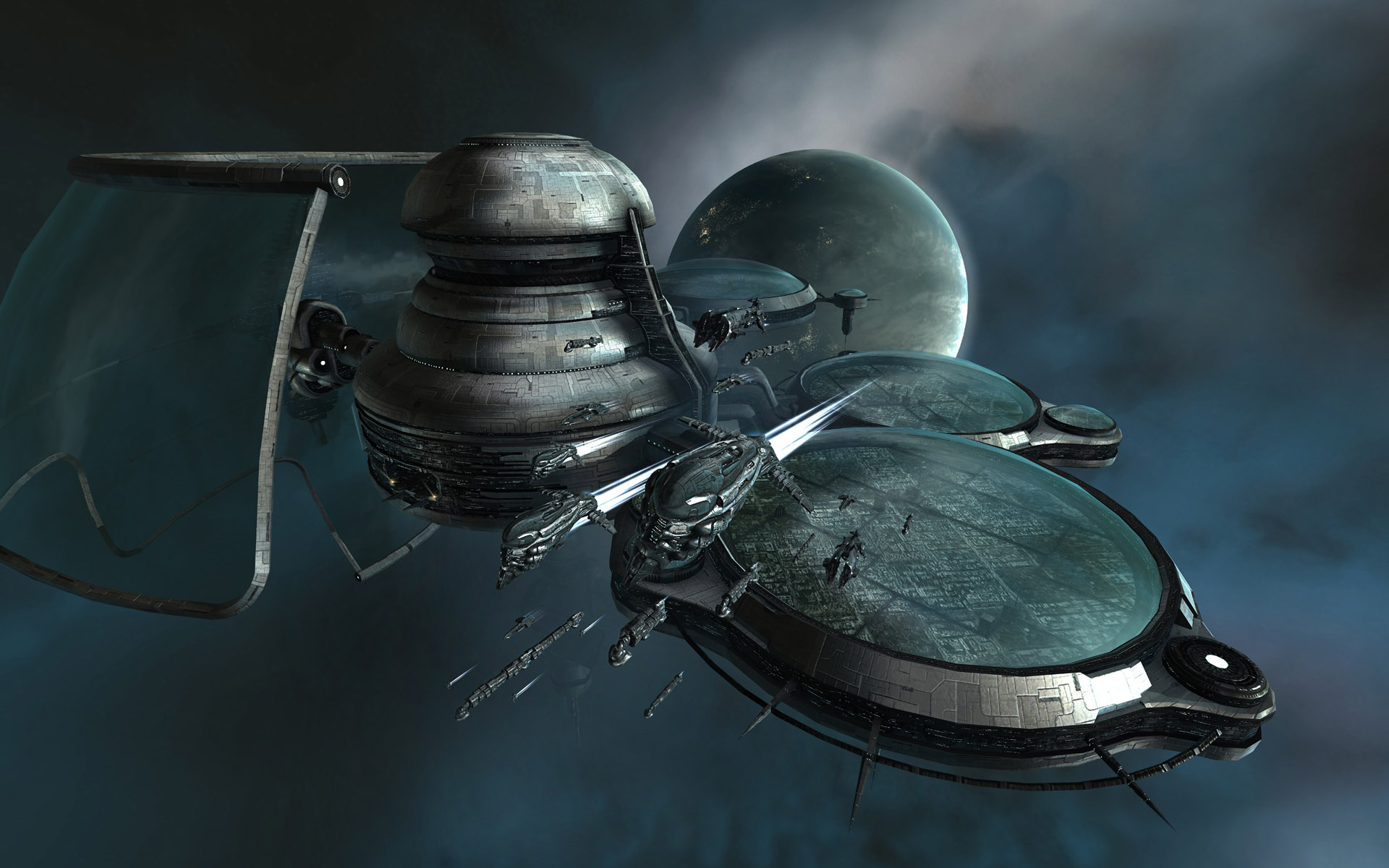 eve, Online, Sci fi, Game, Spaceship Wallpaper