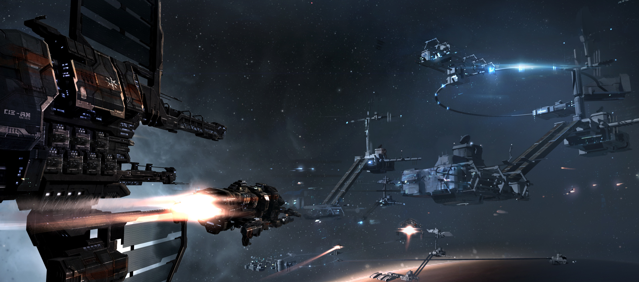 eve, Online, Sci fi, Game, Spaceship, Rk Wallpaper