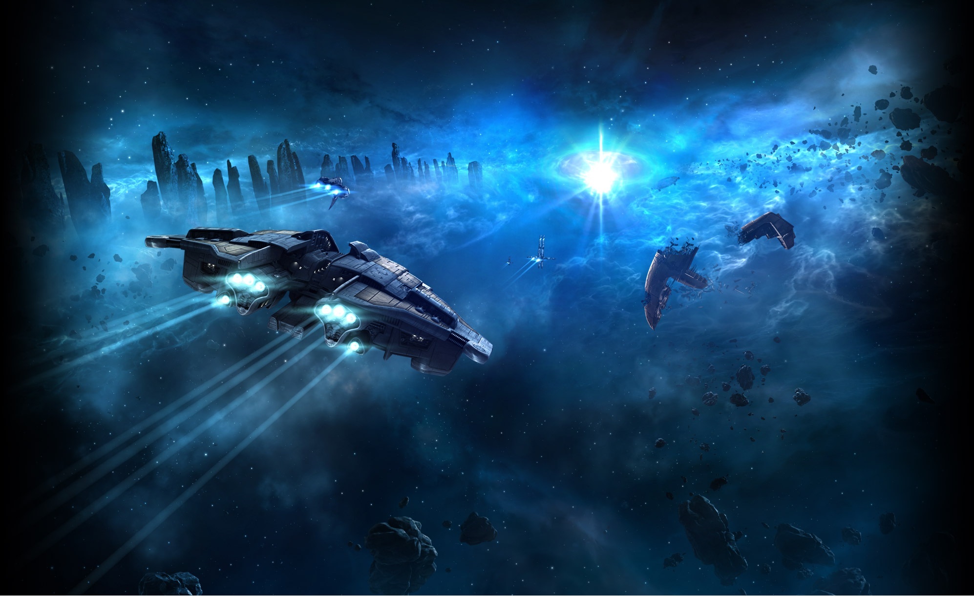 eve, Online, Sci fi, Game, Spaceship Wallpaper