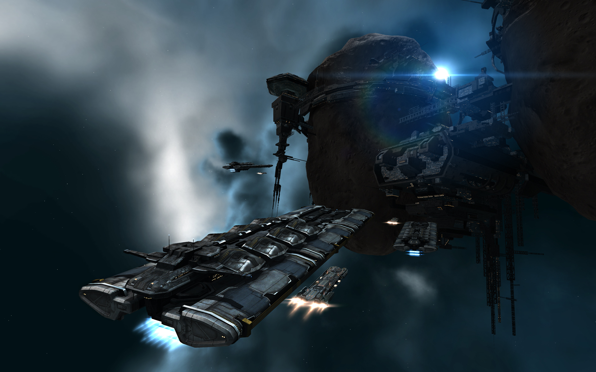 eve, Online, Sci fi, Game, Spaceship Wallpaper