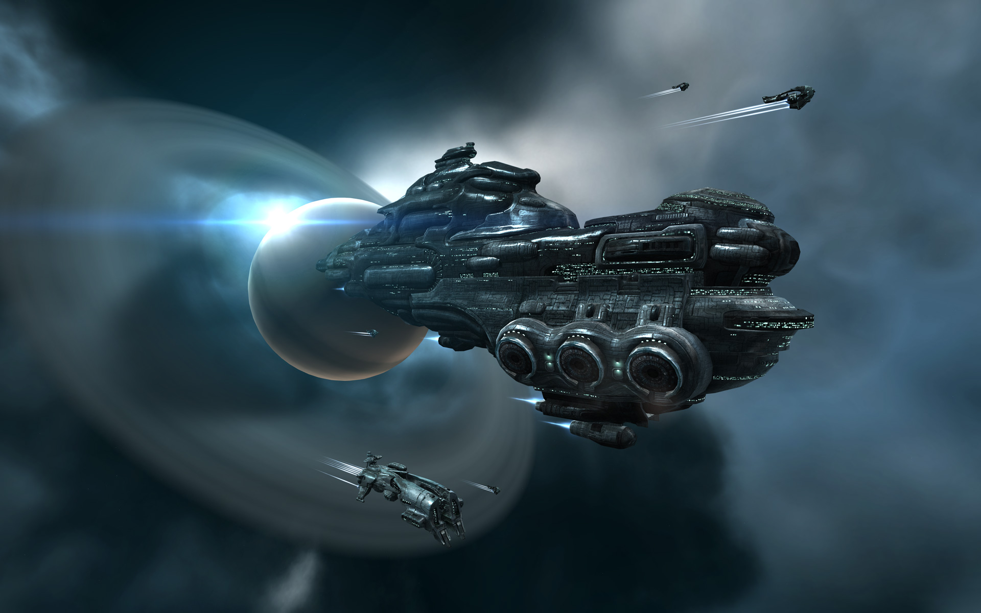 eve, Online, Sci fi, Game, Spaceship, Space Wallpaper