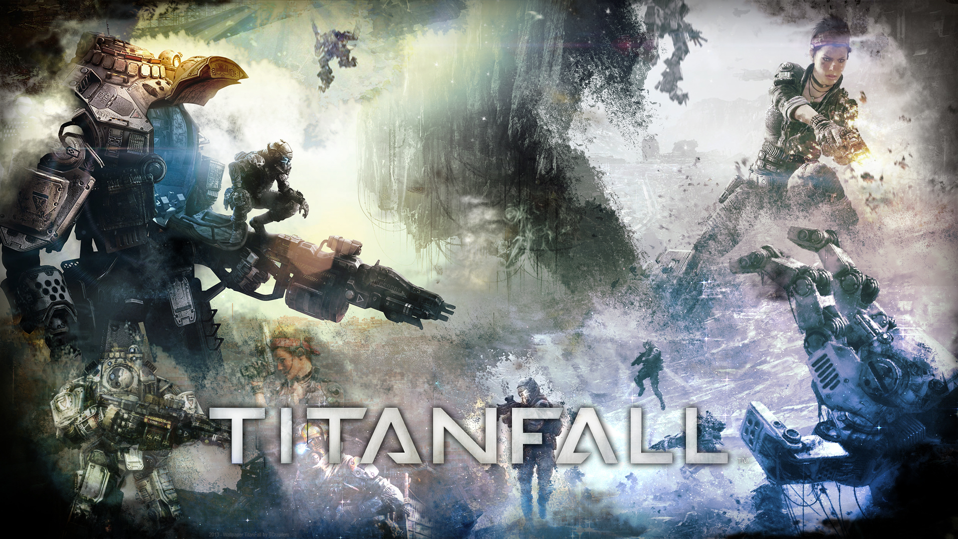 titanfall, Sci fi, Game Wallpaper
