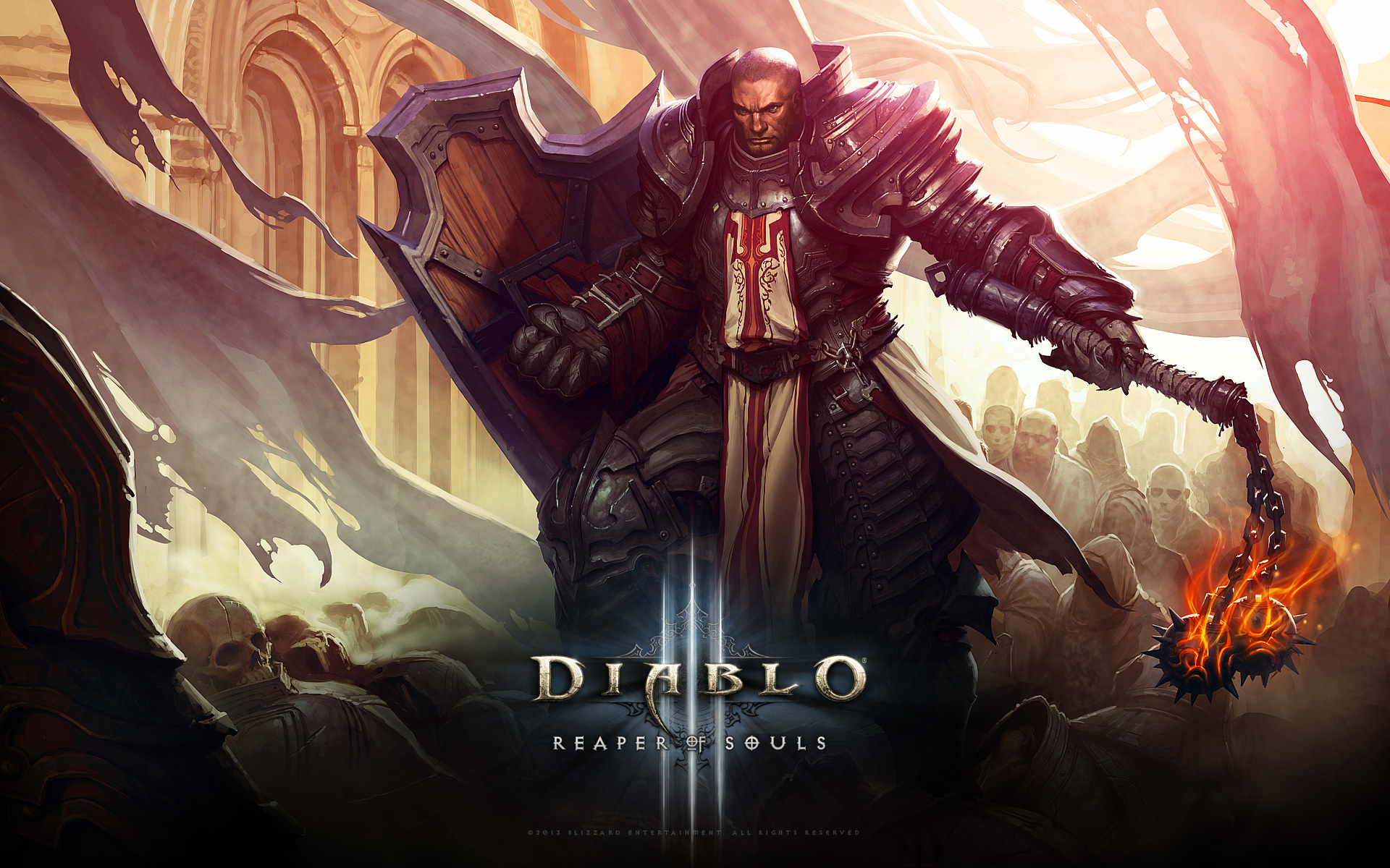 diablo, Iii,  , Diablo, 3,  , Warriors, Men, Armor, Games, Fantasy Wallpaper