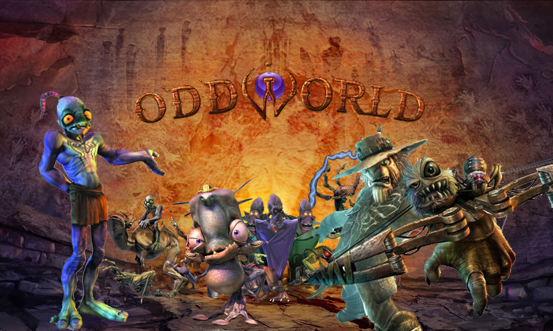 oddworld, Game Wallpaper