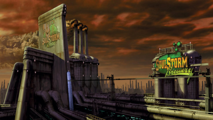 oddworld, Sci fi, Game, City HD Wallpaper Desktop Background