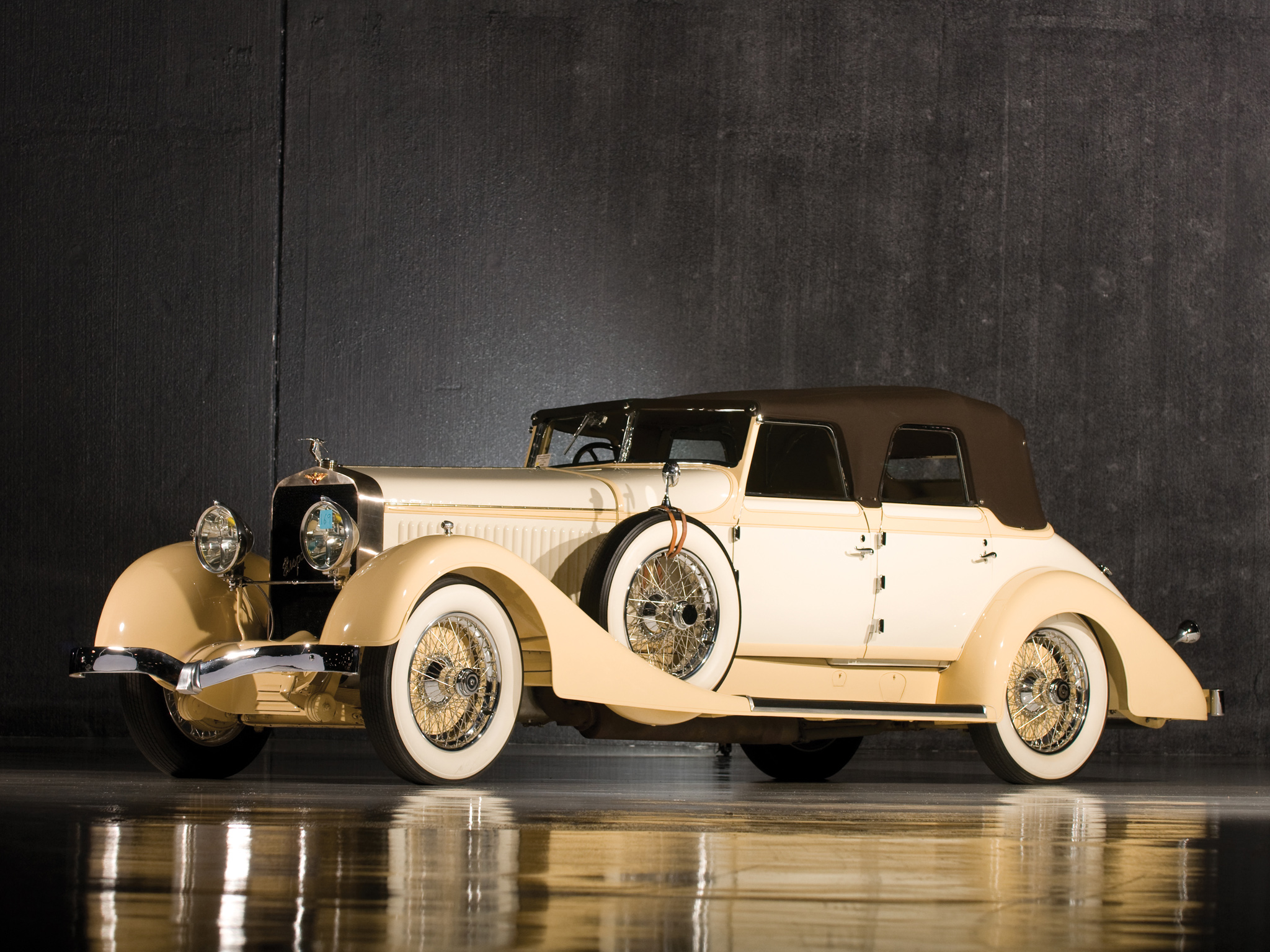 1928, Hispano, Suiza, H6c, Convertible, Sedan, By, Hibbard, Darrin, Retro, Luxury Wallpaper