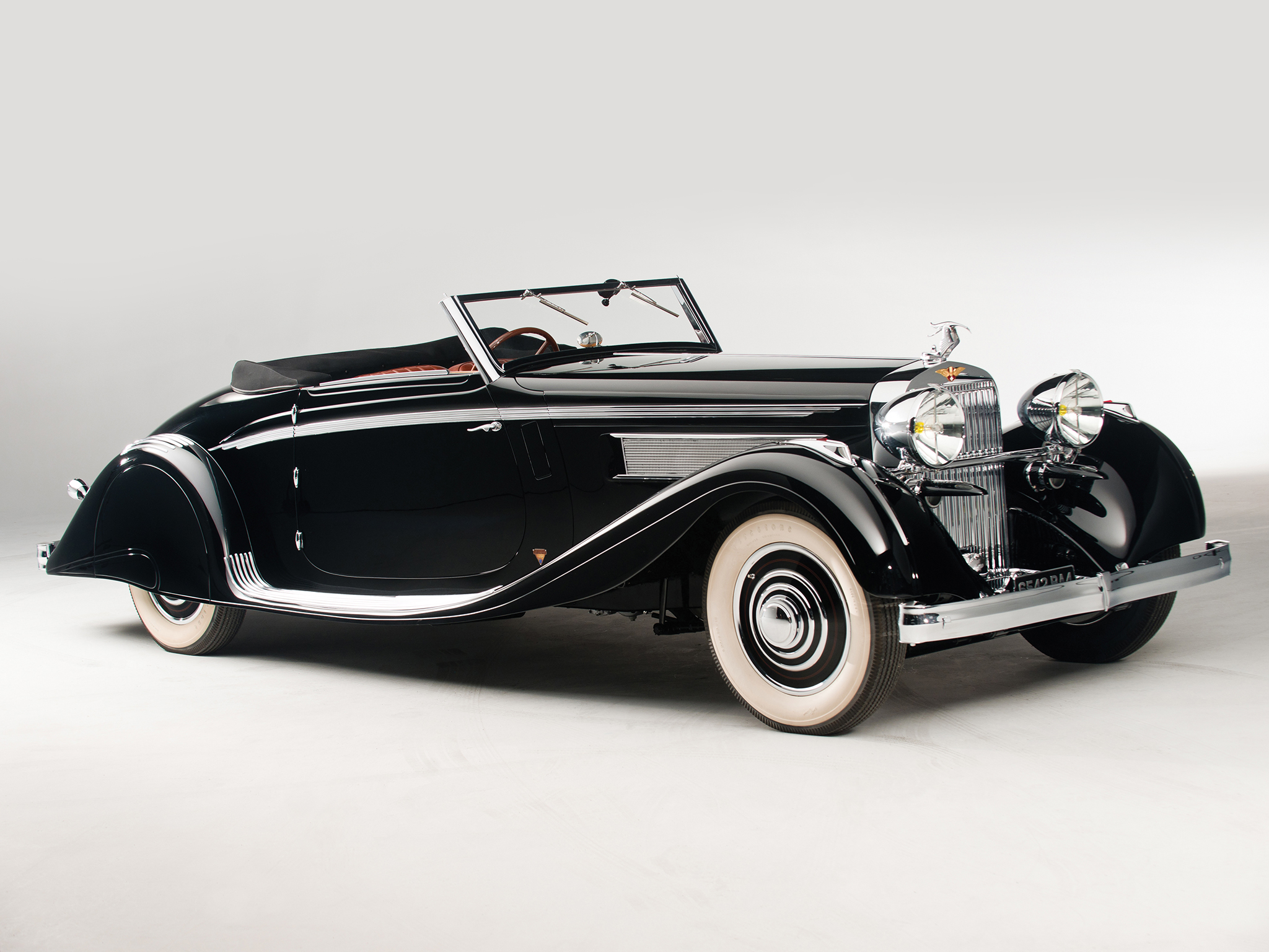 1935, Hispano, Suiza, K6, Cabriolet, By, Brandone, Retro, Luxury, K 6 Wallpaper