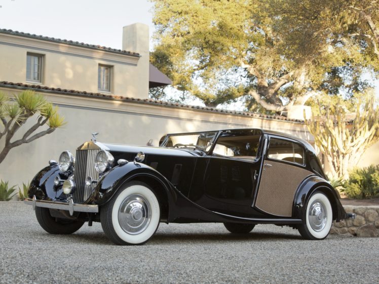 1938, Rolls, Royce, Phantom, Iii, Sedanca, De, Ville, By, Park, Ward, Luxury, Retro HD Wallpaper Desktop Background