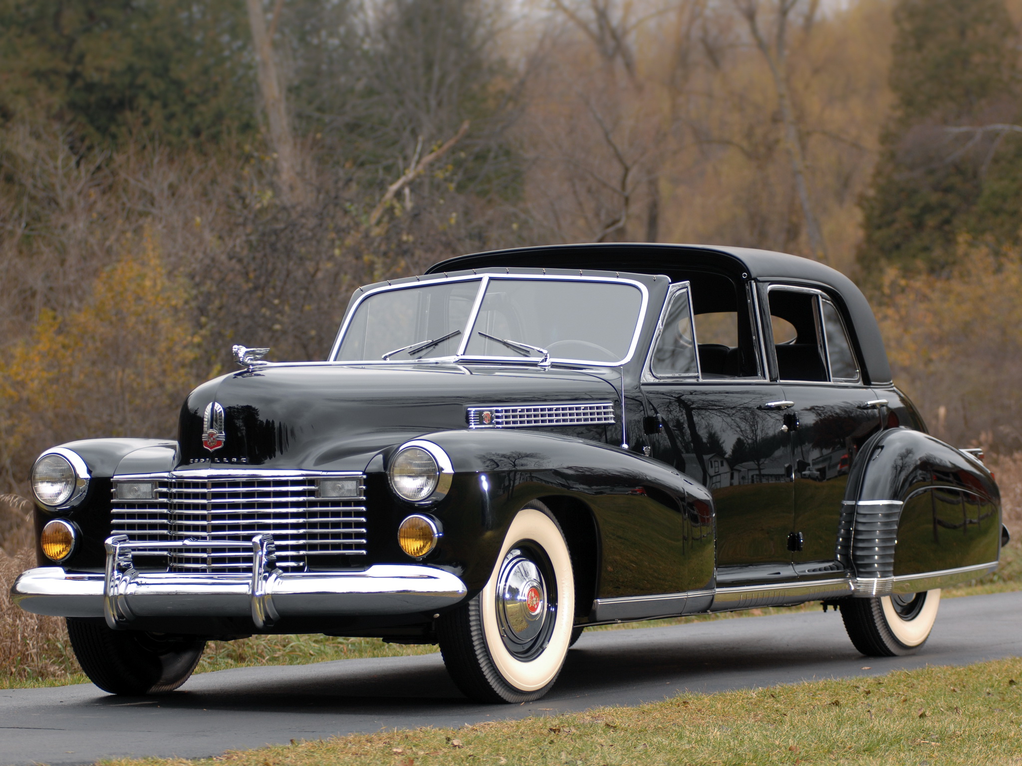1941, Cadillac, Sixty, Special, Towncar, By, Derham, Retro, Luxury Wallpaper