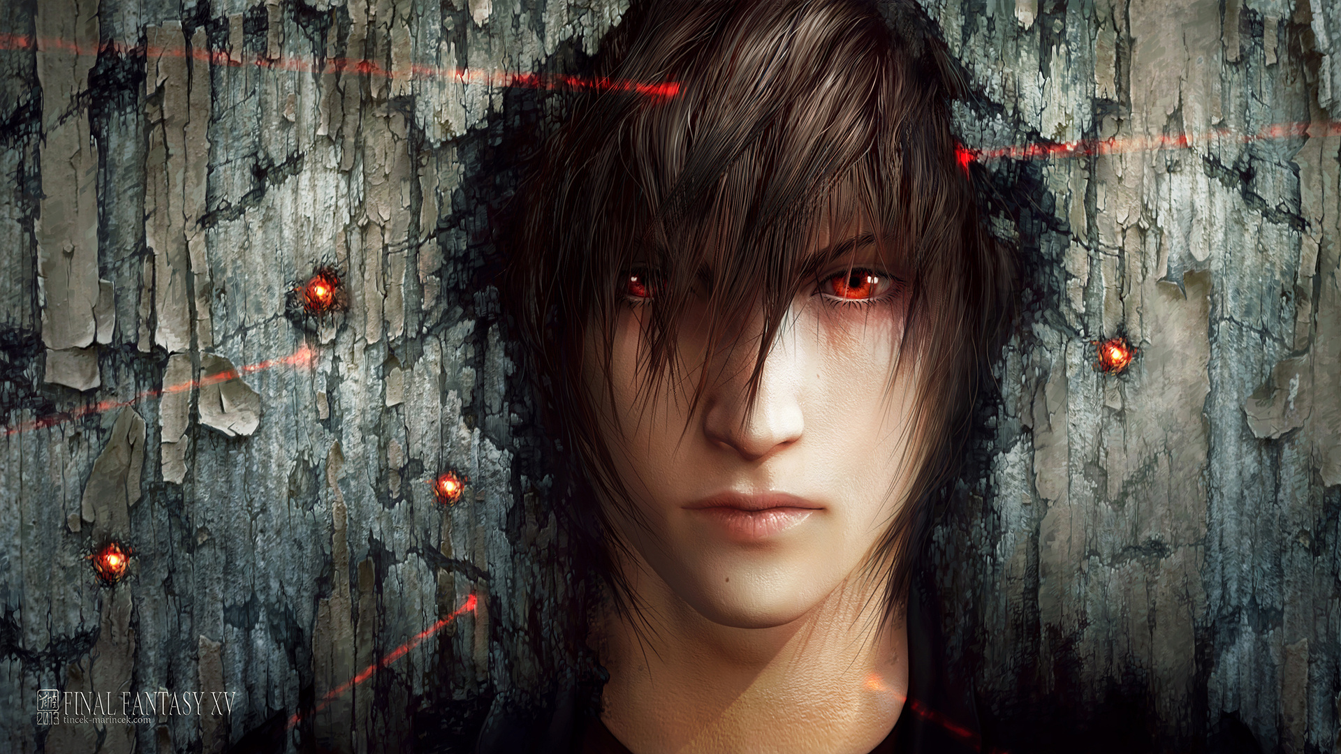 art, Final, Fantasy, Xv, Noctis, Lucis, Caelum, Tincek marincek Wallpaper