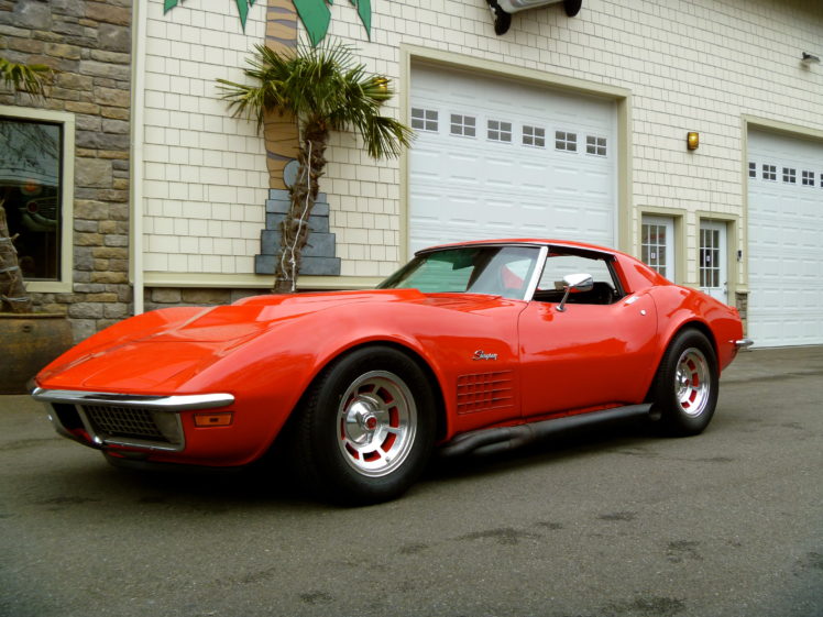 1970, Chevrolet, Corvette, Stingray, Supercar, Muscle, Classic HD Wallpaper Desktop Background