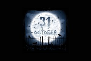 graveyard, October, Crows, Creepy, Horror, Holiday, Halloween, Scary, Dark