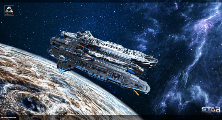 star, Conflict, Ships, Games, Space, Spaceship, Sci fi HD Wallpaper Desktop Background
