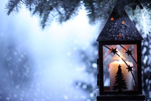 lantern, Flashlight, Snow, Branch, Df