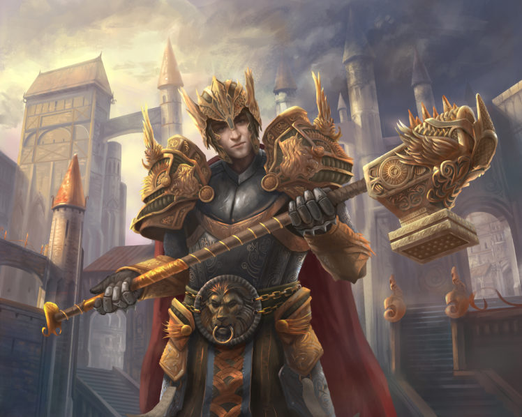 warrior, Men, Armor, Warhammer, Fantasy HD Wallpaper Desktop Background
