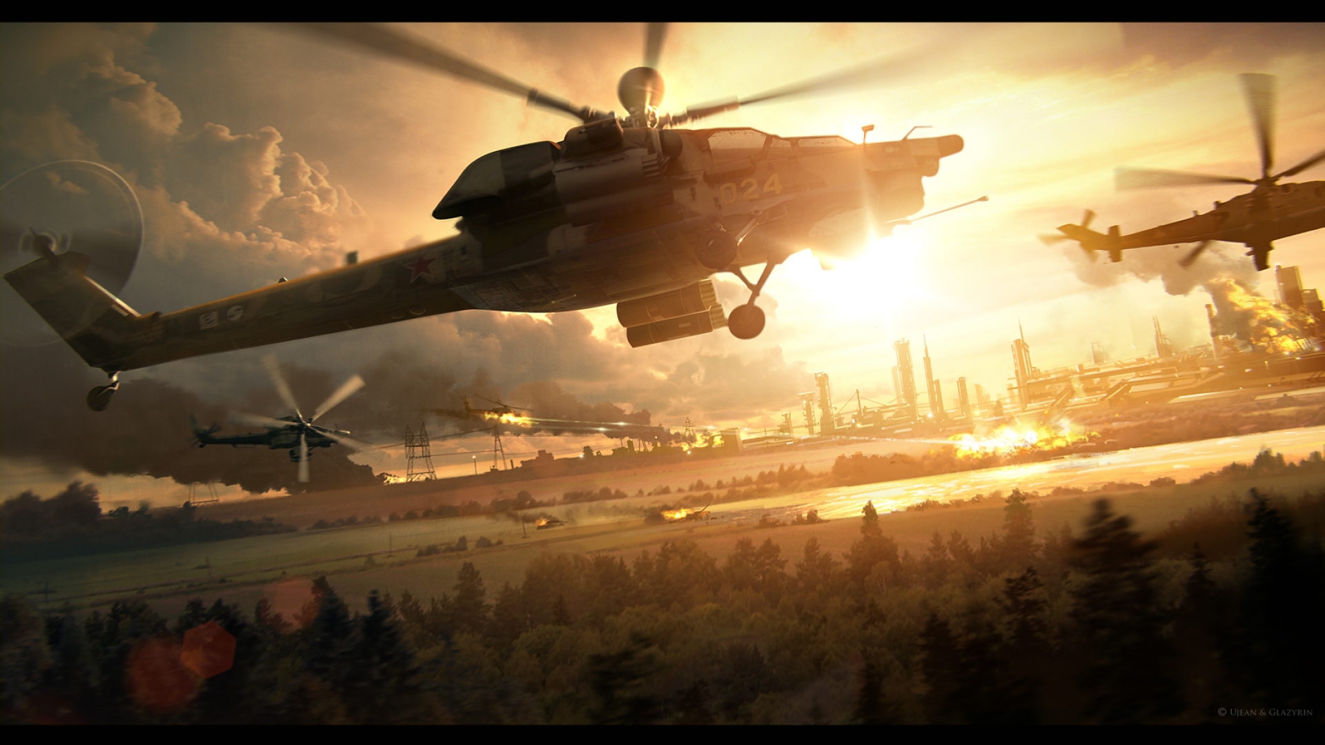 homefront, Game, War, Action, Helicopter, Military Wallpaper