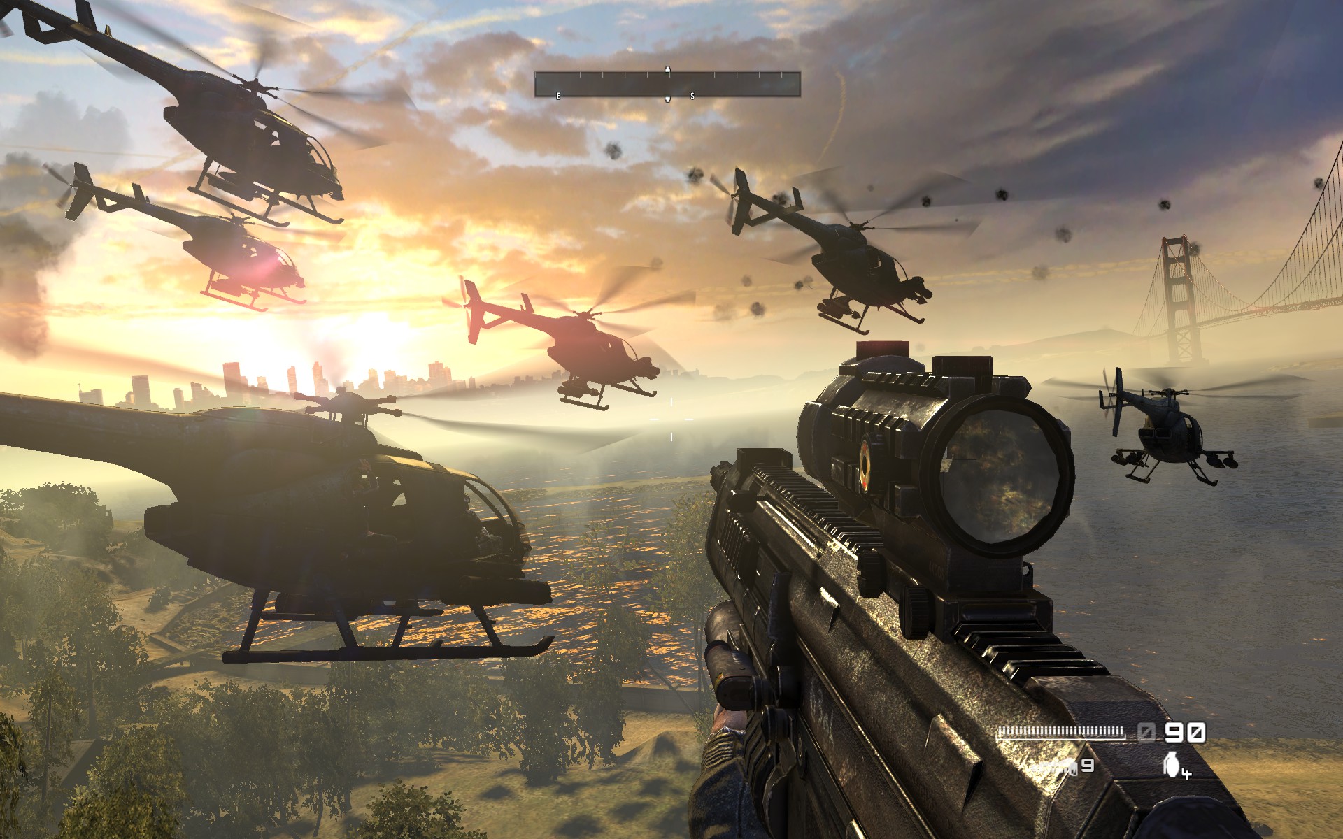 homefront, Game, War, Action, Helicopter, Military, Weapon, Gun Wallpaper