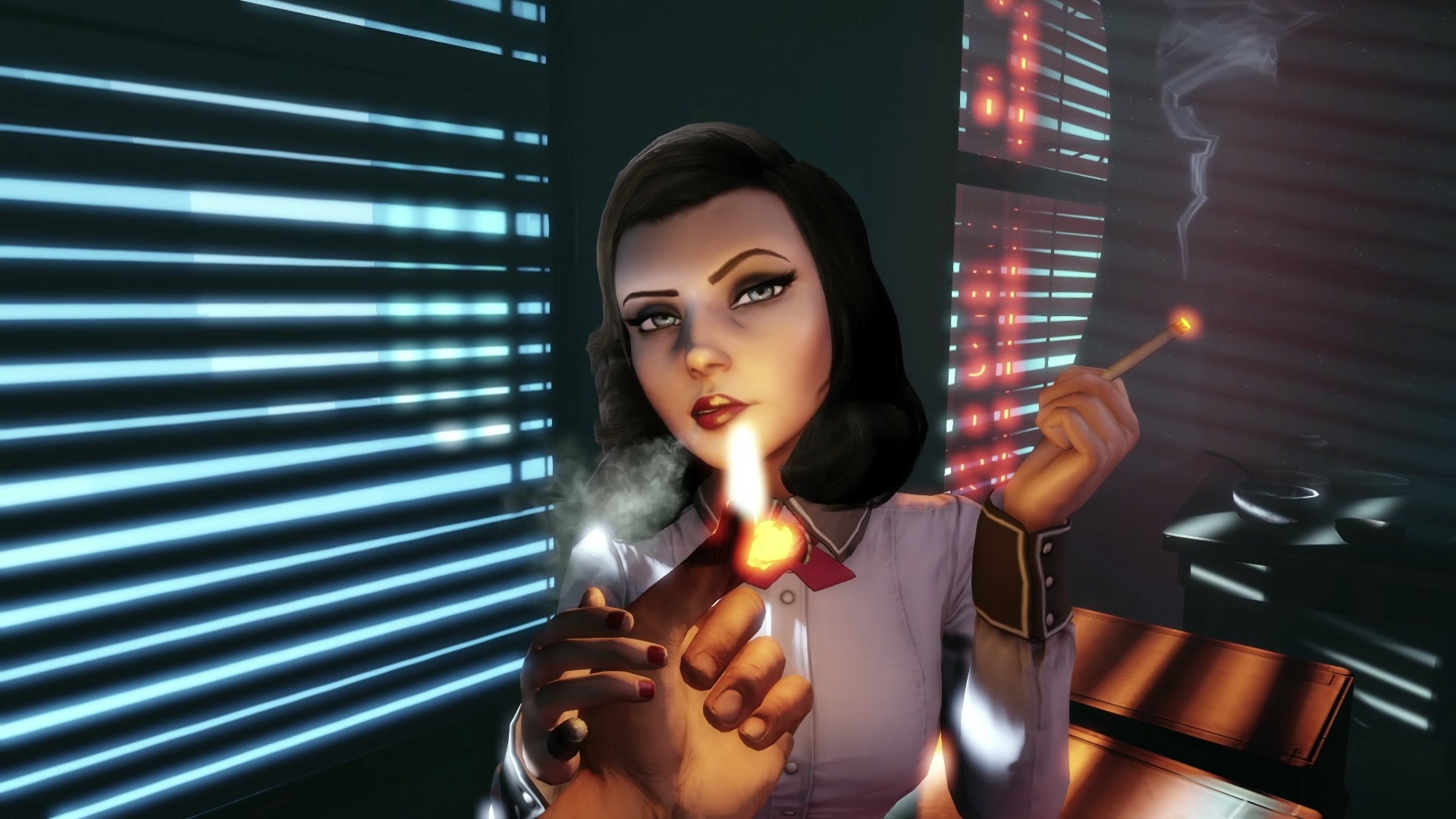 bioshock, Infinite , Burial, At, Sea,  , Elizabeth Wallpaper