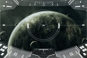 outer, Space, Planets, Hud