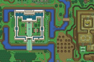 the, Legend, Of, Zelda, Maps, Pixelart