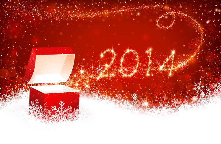 holidays, Christmas,  , New, Year,  , Vector, Graphics, 2014 HD Wallpaper Desktop Background