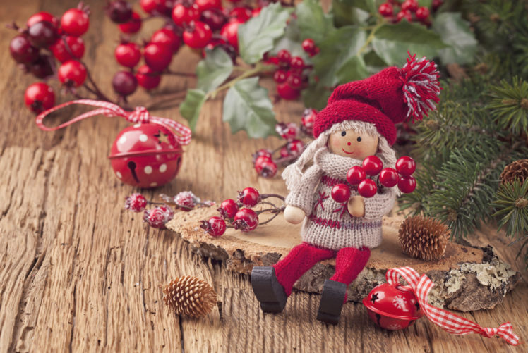 toys, Christmas,  , New, Year,  , Doll HD Wallpaper Desktop Background