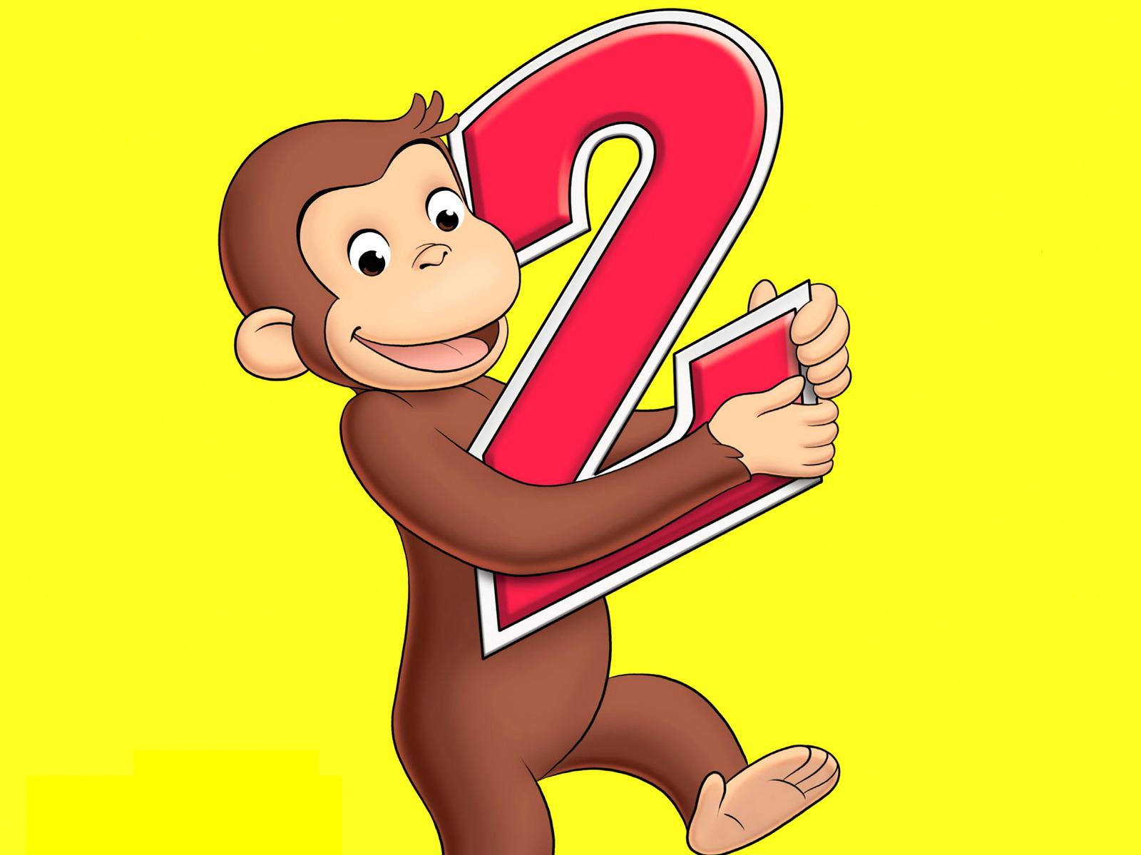 curious, George, Birthday Wallpaper