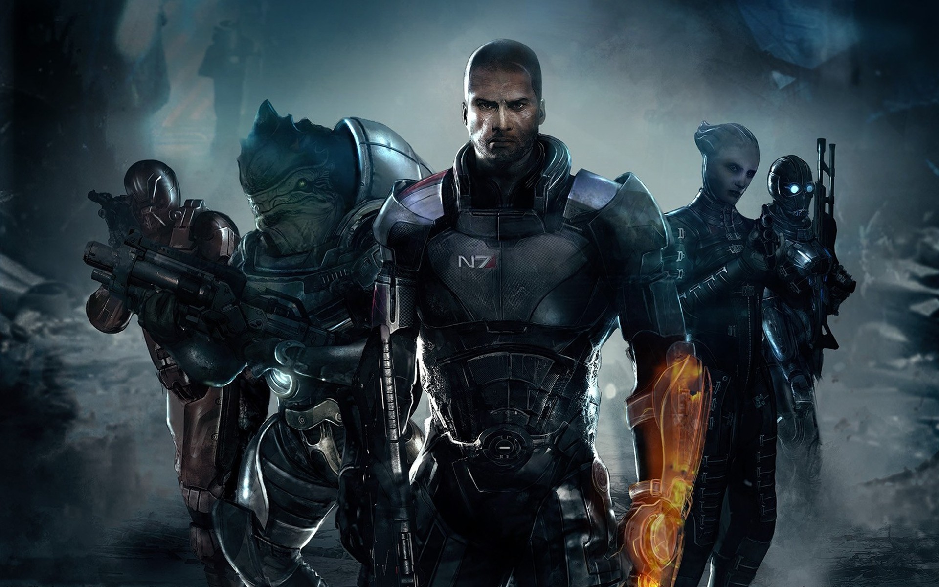 mass, Effect, 3, Commander, Shepard, Games Wallpaper