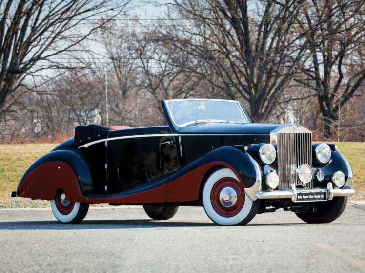 1947, Rolls, Royce, Silver, Wraith, Drophead, Coupe, Franay, Luxury, Retro HD Wallpaper Desktop Background