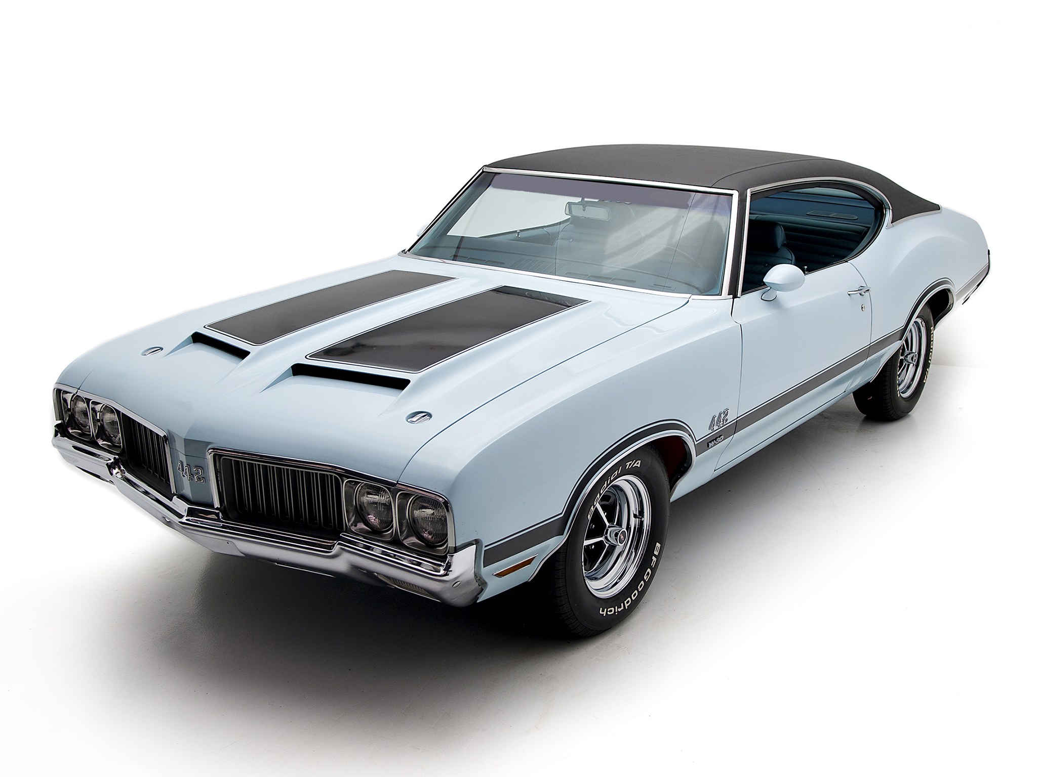 1970, Oldsmobile, 442, W 30, Holiday, Coupe,  4487 , Muscle, Classic Wallpaper