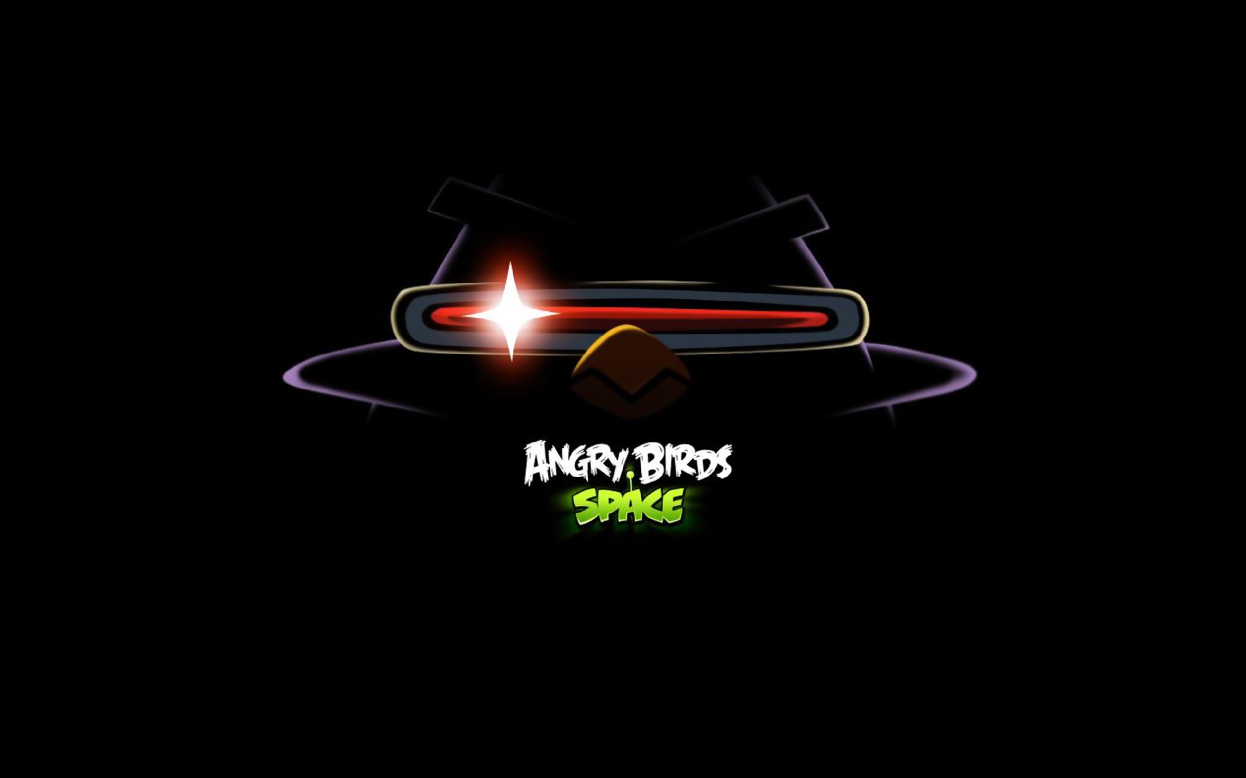 video, Games, Angry, Birds, Black, Background, Angry, Birds, Space Wallpaper