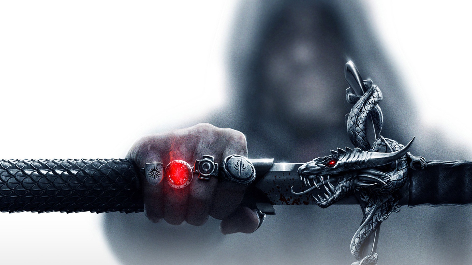 dragons, Rings, Dragon, Age, Swords, Dragon, Age, Inquisition Wallpaper