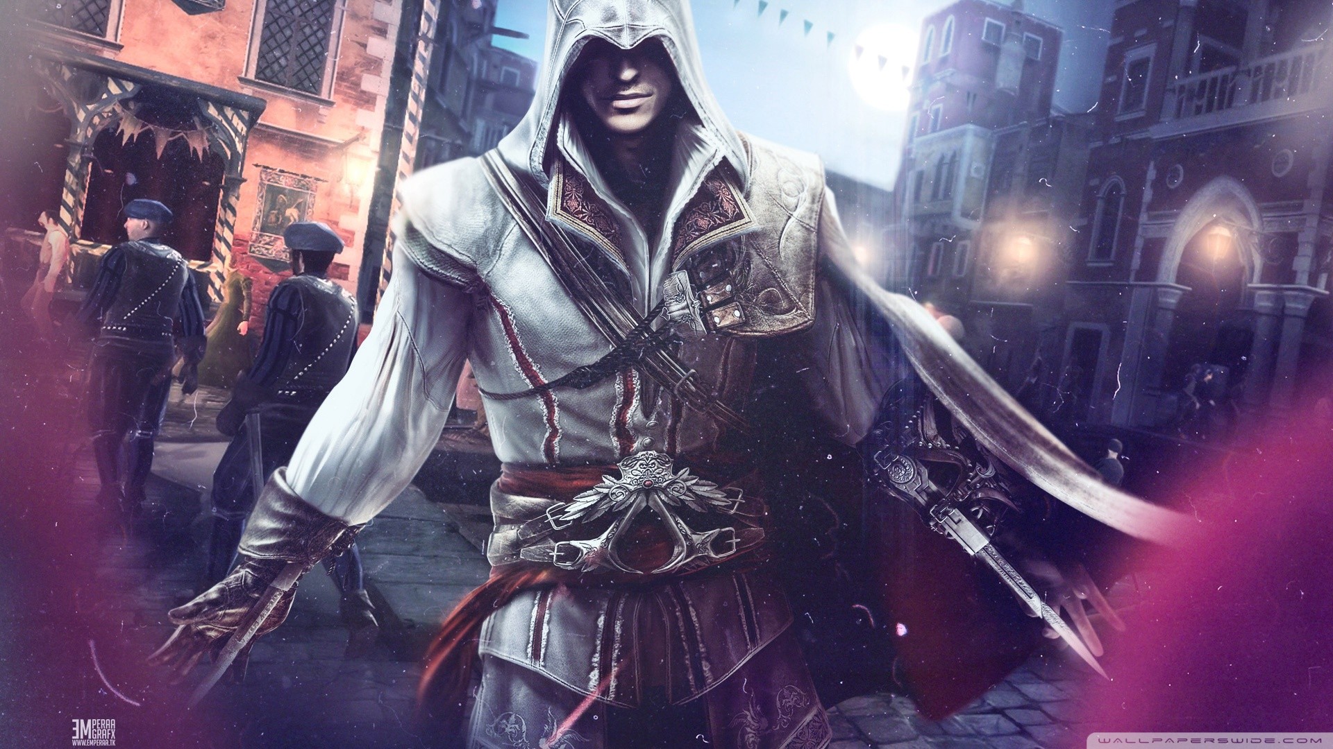 assassin, Assassins, Creed, Ezio, Auditore, Da, Firenze Wallpaper