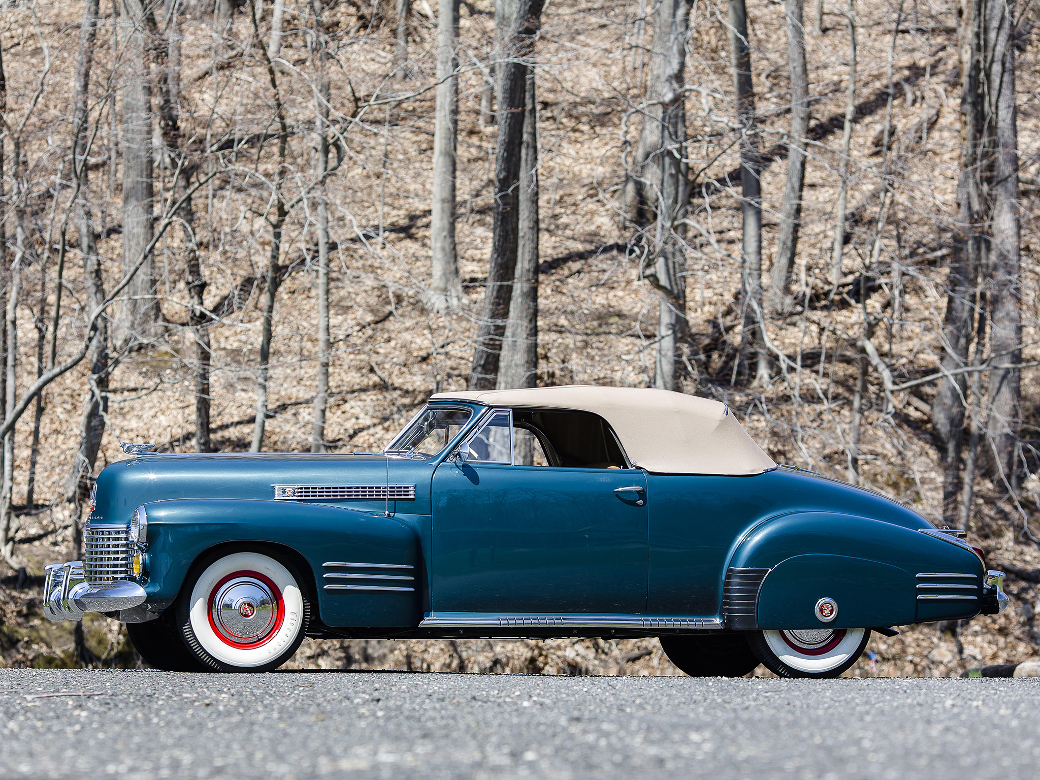 1941, Cadillac, Sixty two, Convertible, Coupe, Luxury, Retro Wallpaper