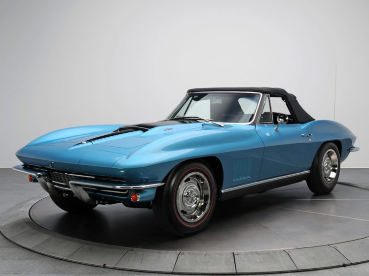 1967, Chevrolet, Corvette, Stingray, L36, 427, 390hp, Convertible,  c 2 , Muscle, Supercar, Classic HD Wallpaper Desktop Background