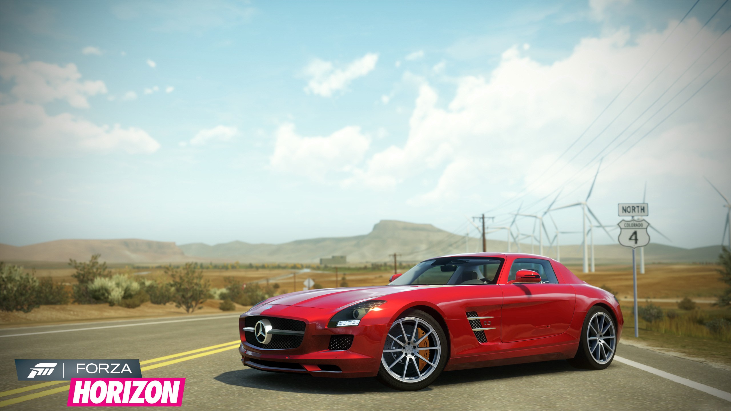 video, Games, Cars, Xbox, 360, Mercedes benz, Sls, Amg, Forza, Horizon Wallpaper