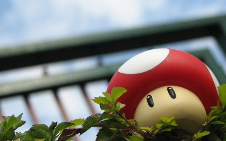 mushrooms, Super, Mario, Bros, HD Wallpaper Desktop Background
