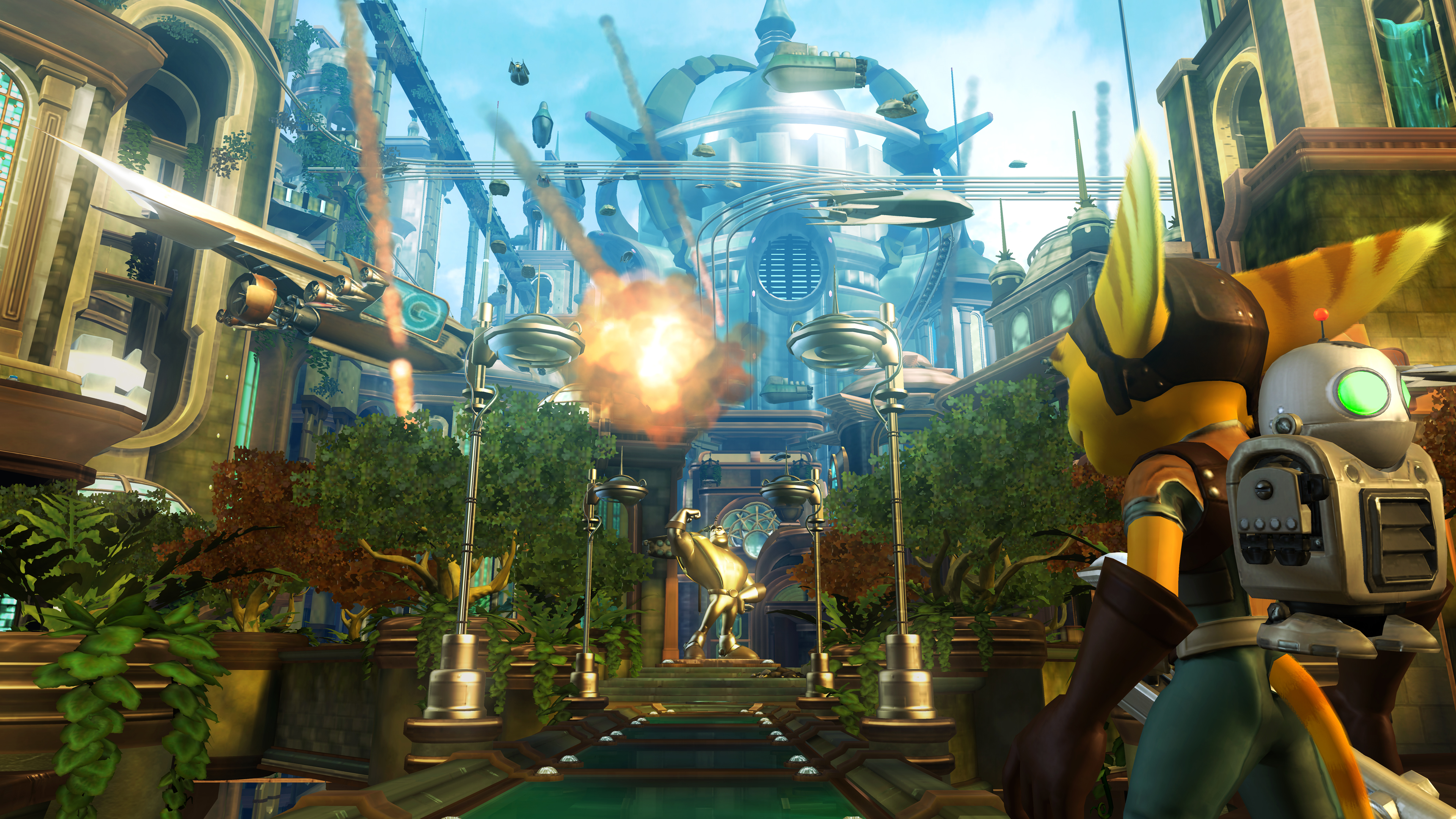video, Games, Ratchet, And, Clank, Ratchet Wallpaper