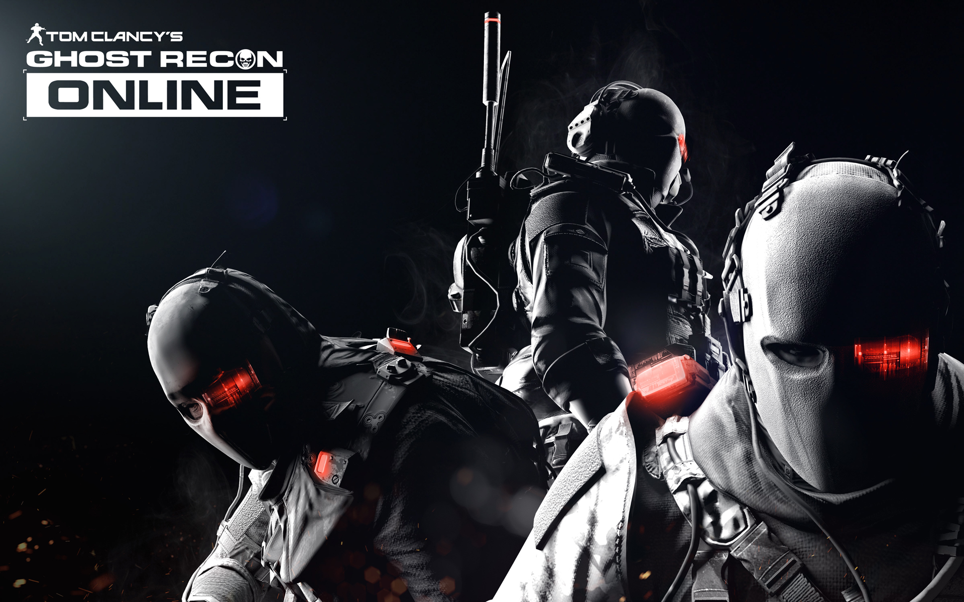 tom, Clancy, Ghost, Recon, Warrior, Soldiers, Online, Sci fi, Mask, Armor Wallpaper